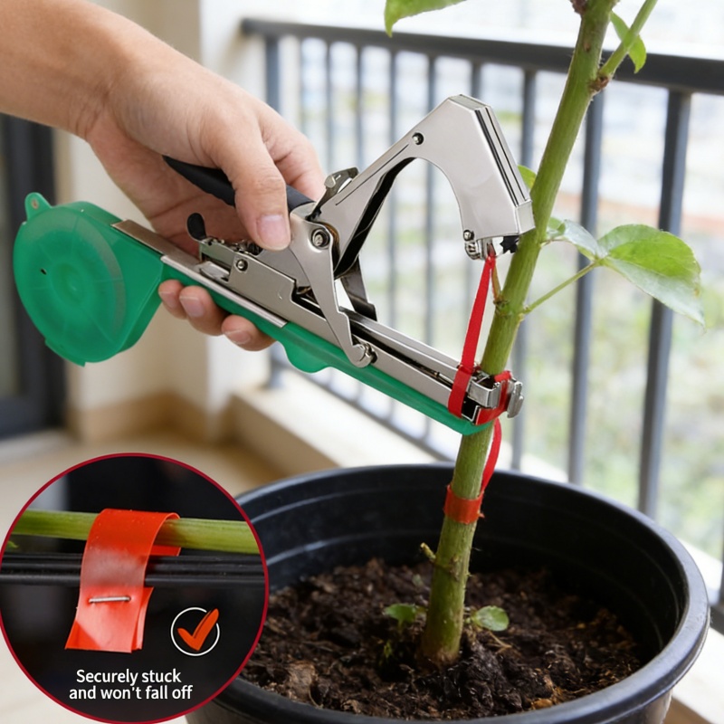 Gardening Tools Kit For Home Garden - آلة ربط وربط الأغصان للنباتات الحدائقية،