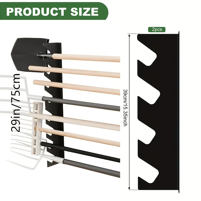 Gardening Tools Holder - حامل أدوات حدائق معدني متين مع