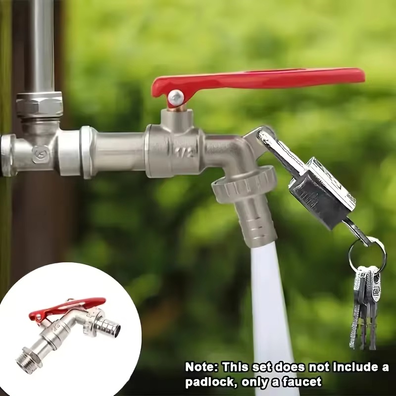 Gardening Yard Tools - صنبور حديقة من سبائك الزنك مقاس