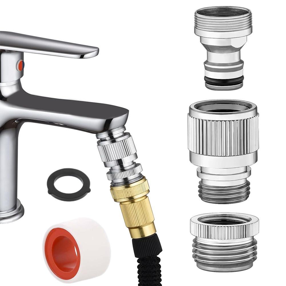 Gardening Tools Shop - مجموعة محول الصنبور لخرطوم الحديقة واتصال
