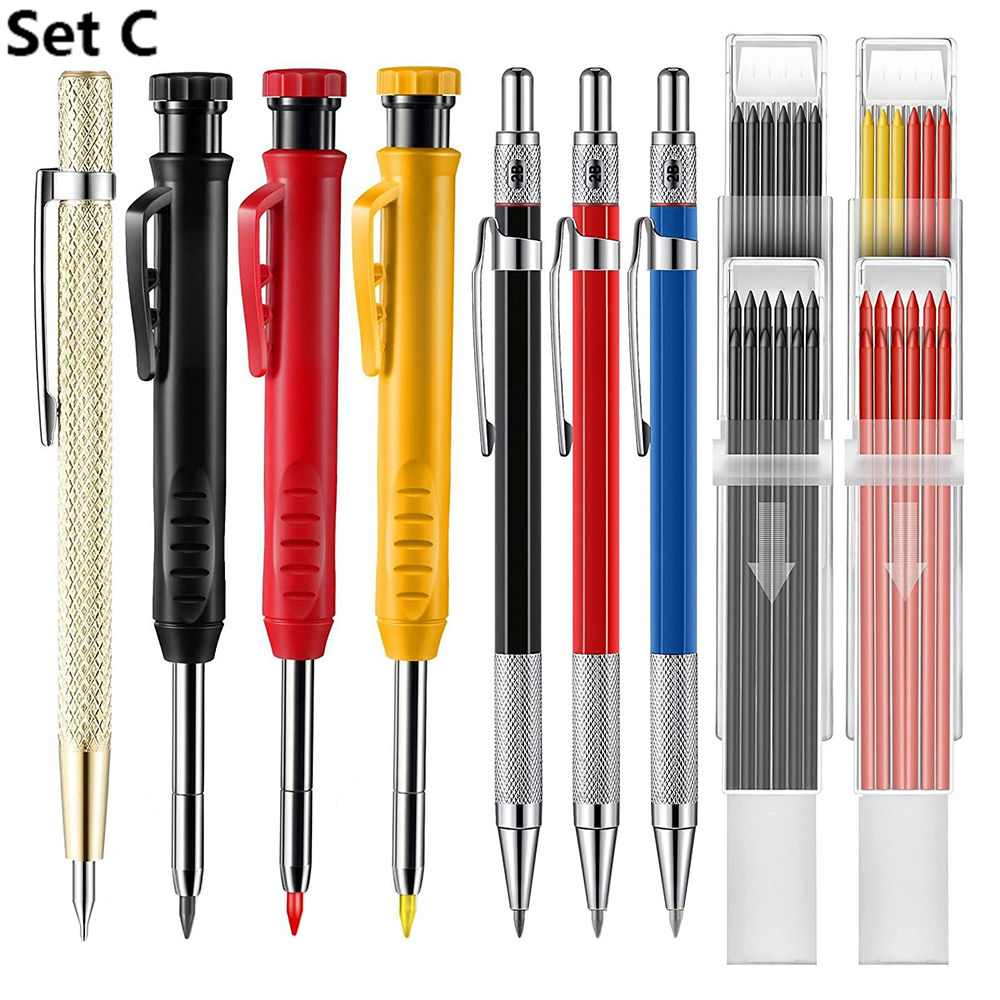 مجموعة أقلام نجار A/B/C/D أقلا - مراجعة Gardening Tools B&M وسعره