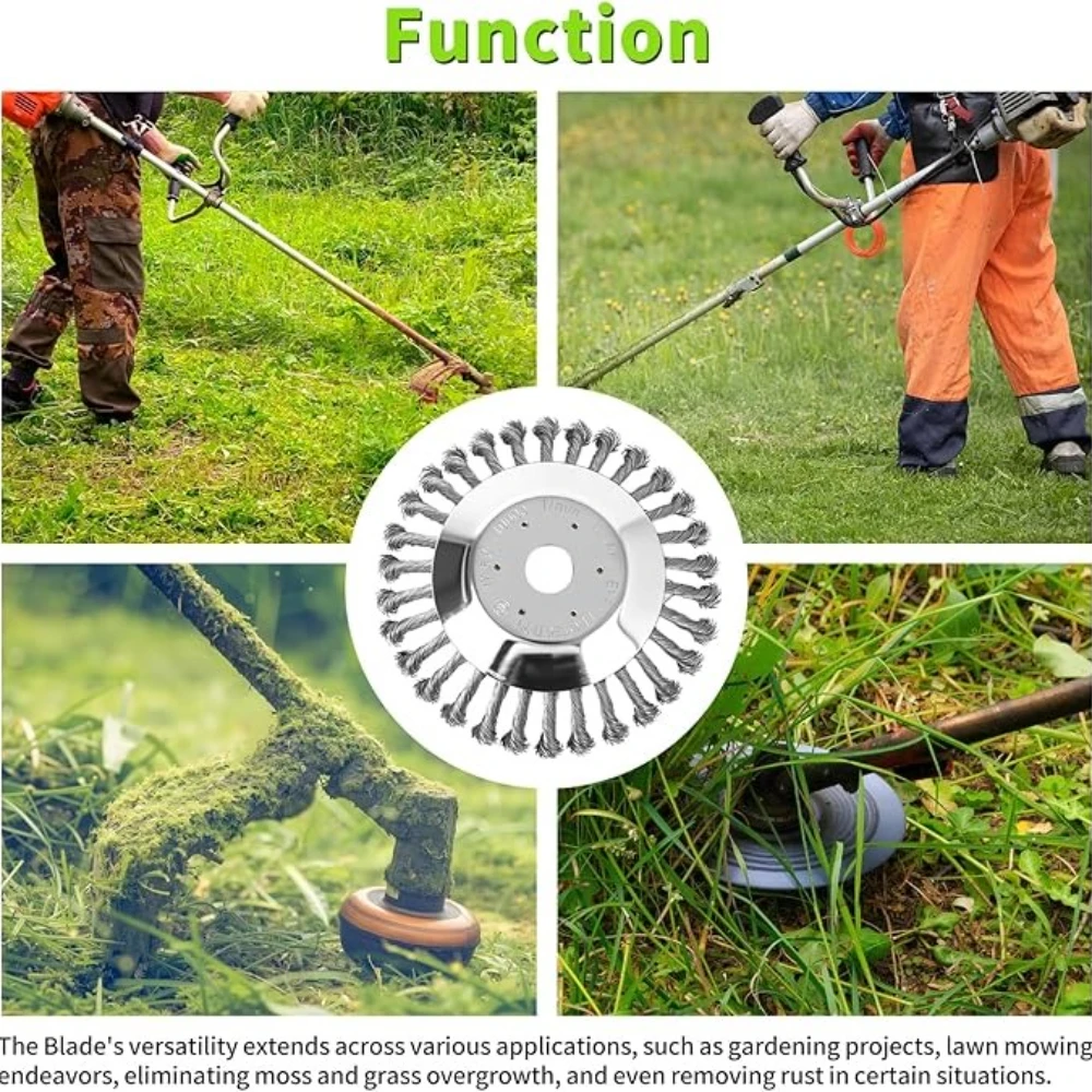 رأس فرشاة سلكية فولاذية 4/6/10 - مراجعة Gardening Tools Shop وسعره