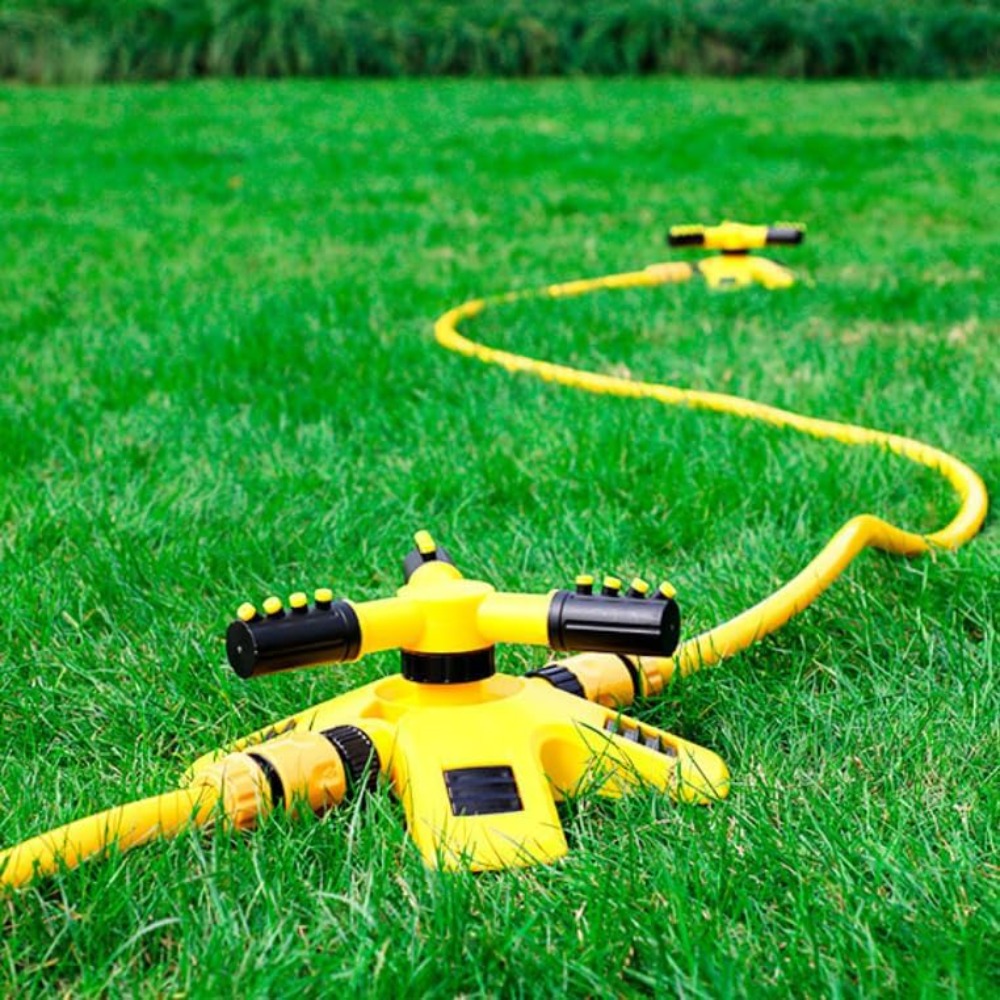 رشاش مياه دوار أوتوماتيكي 360  - مراجعة Gardening Yard Tools وسعره