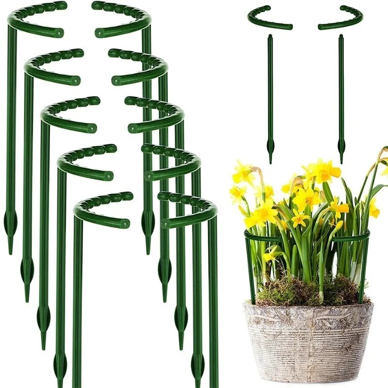 البلاستيك نبات دعم حلقة بستان  - مراجعة Gardening Tools Holder وسعره