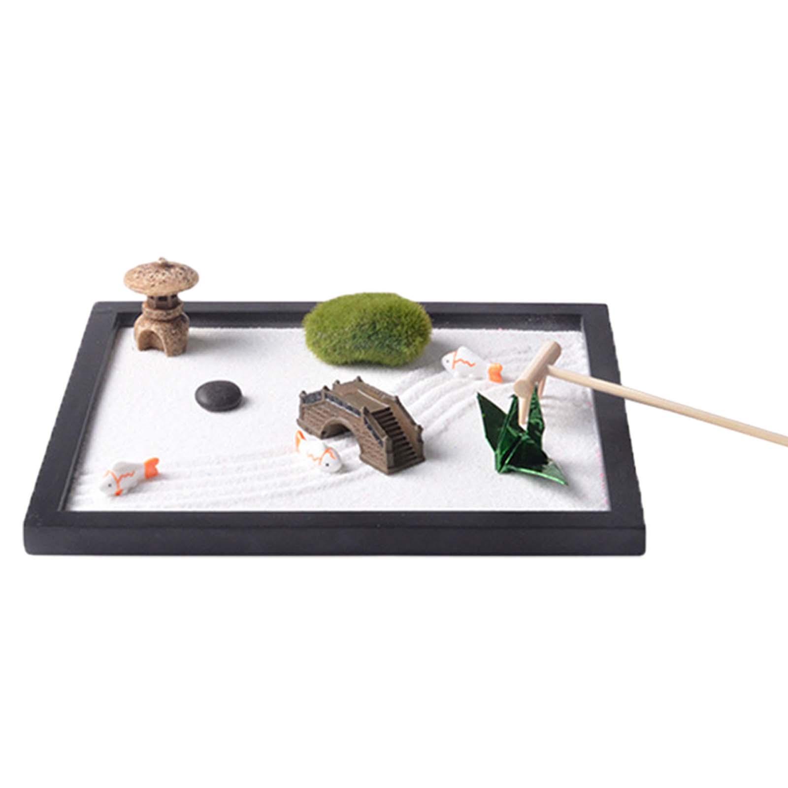 صينية رمل حديقة زن للمكتب ديكو - مراجعة Gardening Tools Kit For Home Garden وسعره