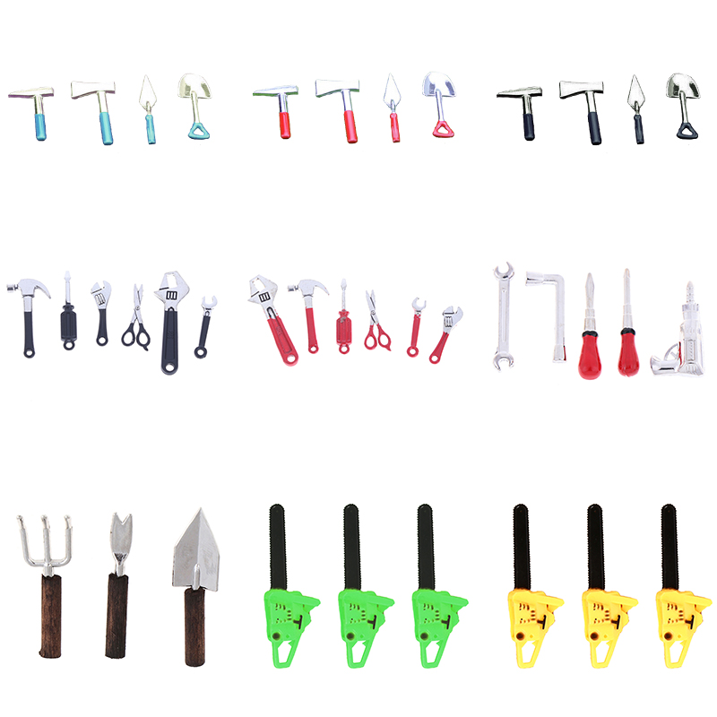 3/4/5/6 قطعة دمية مصغرة إصلاح  - مراجعة Gardening Tools Shop وسعره