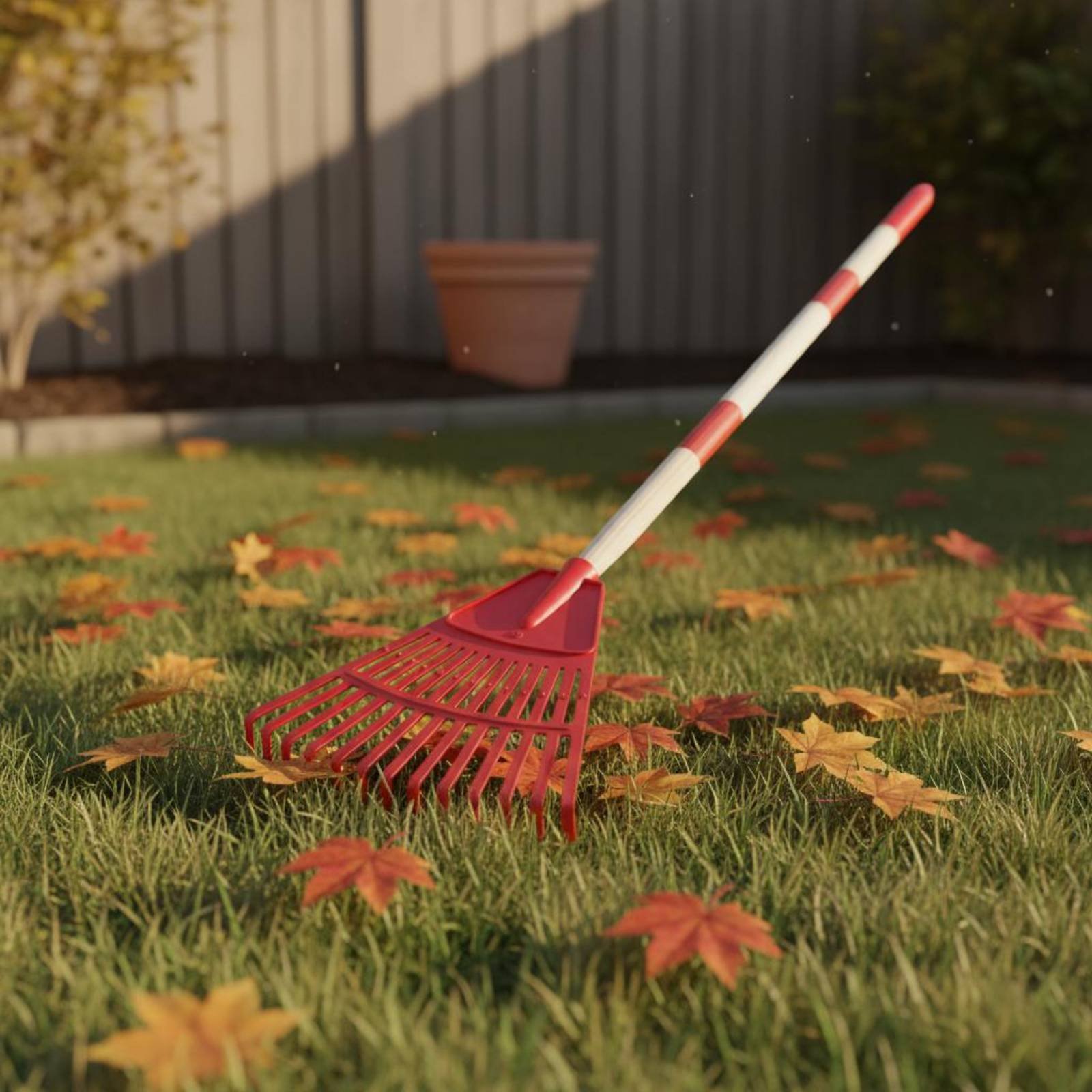 قطعتان من مشط الأوراق البلاستي - مراجعة Gardening Tools Bd وسعره