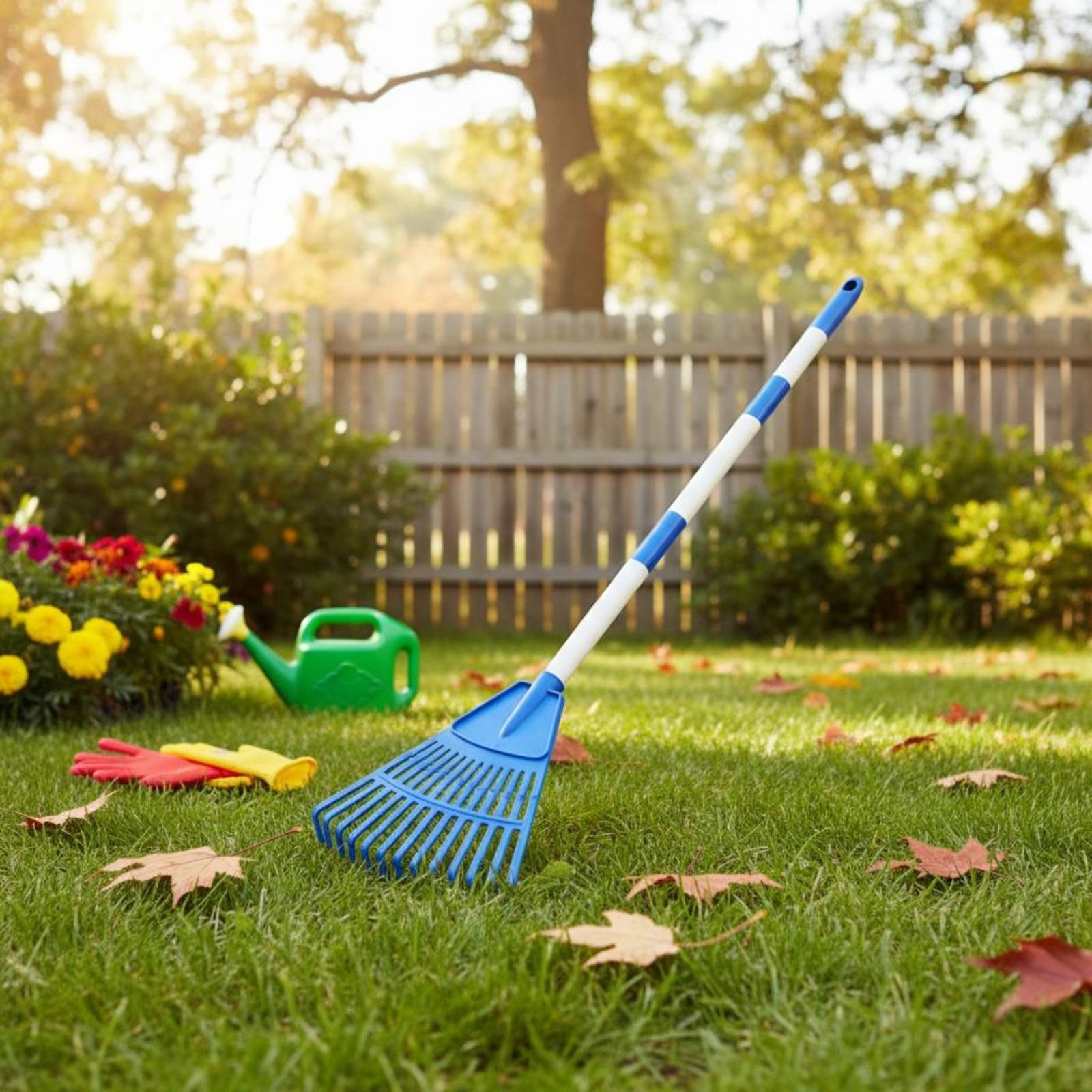 قطعتان من مشط الأوراق البلاستي - مراجعة Gardening Tools Bd وسعره