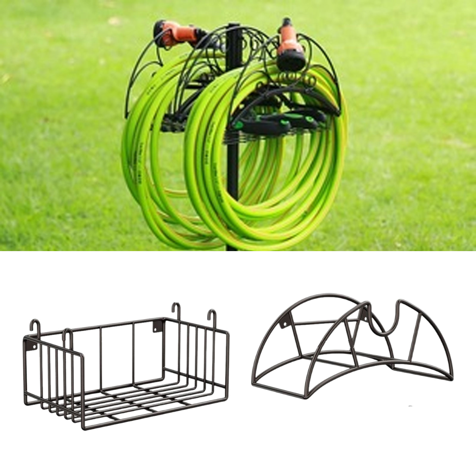 حامل خرطوم حديقة مثبت على الحا - مراجعة Gardening Tools Holder وسعره